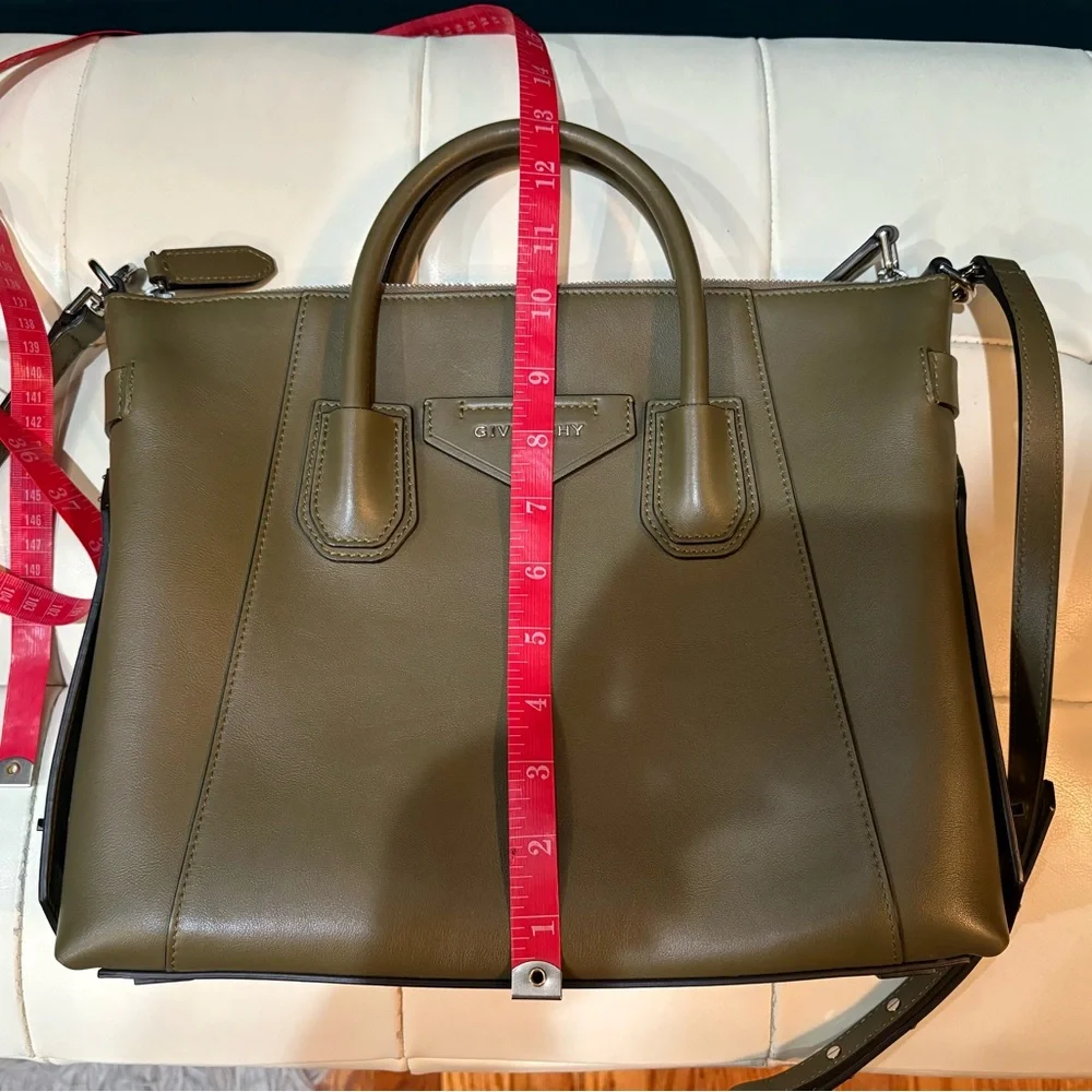 Givenchy Antigona Army Green RARE professionally modified - Picture 6 of 12